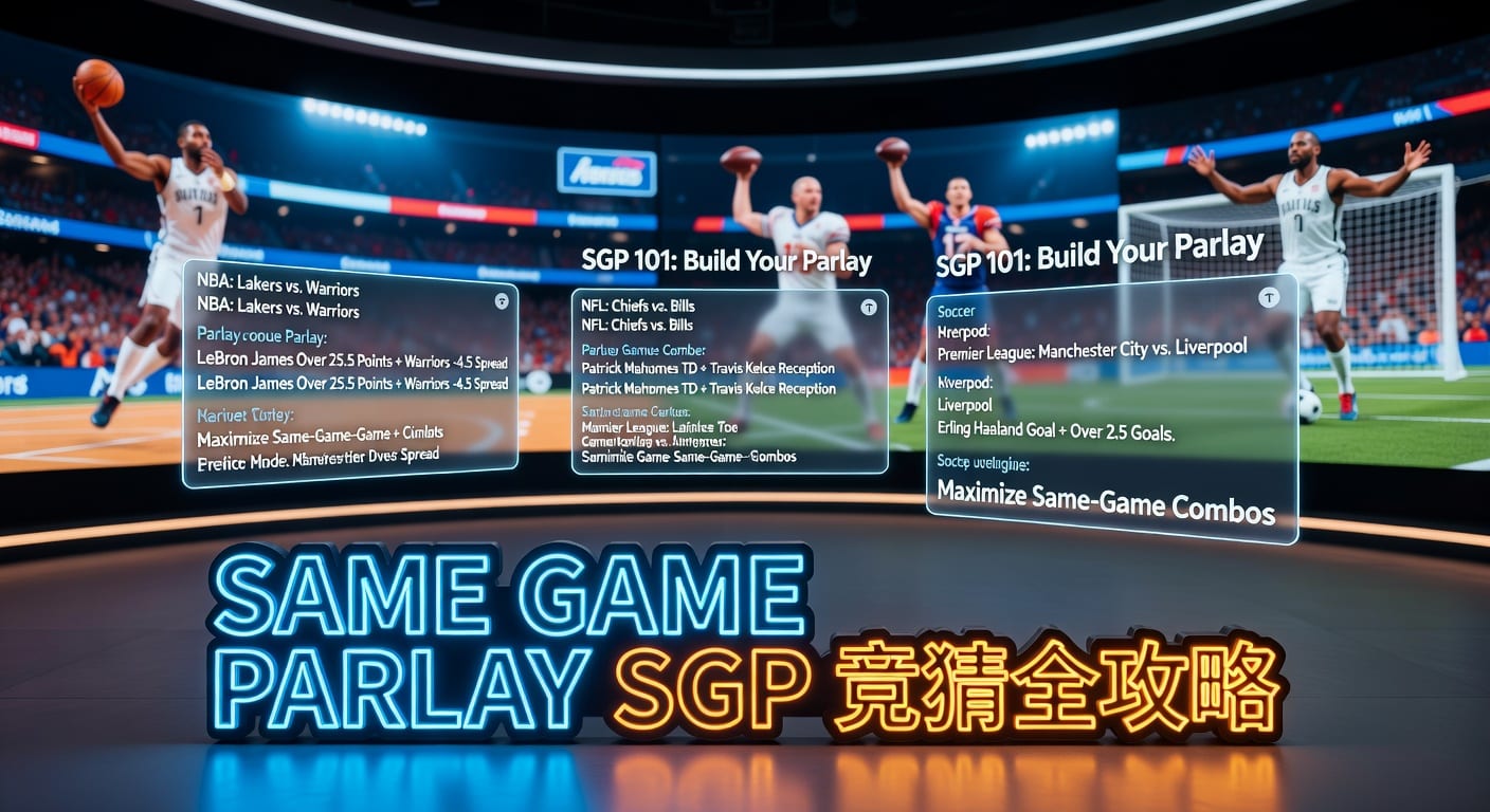 same game parlay SGP 体育赛事分析
