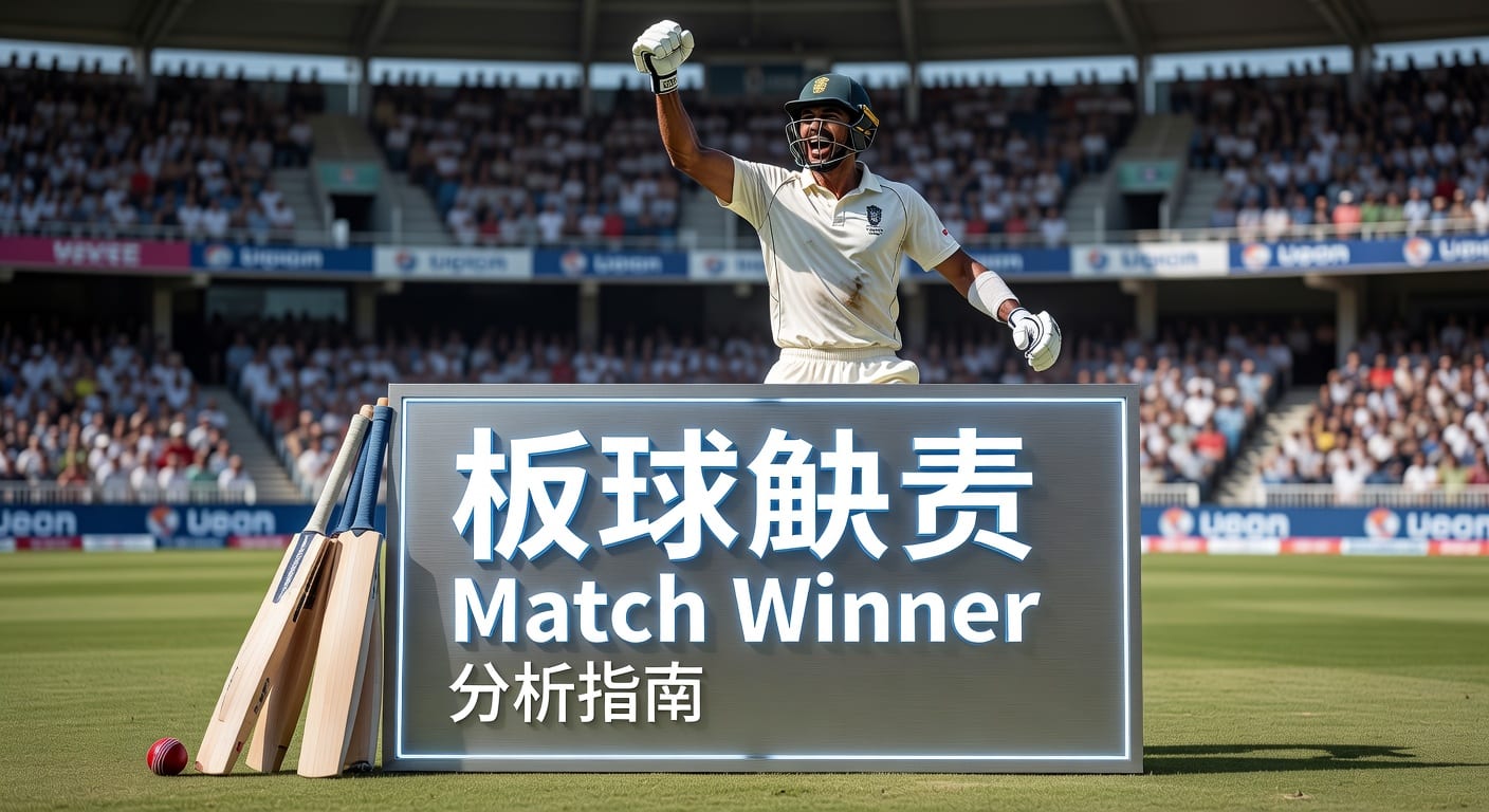 板球胜负 Match Winner预测：资深分析师实战策略（2026年版）