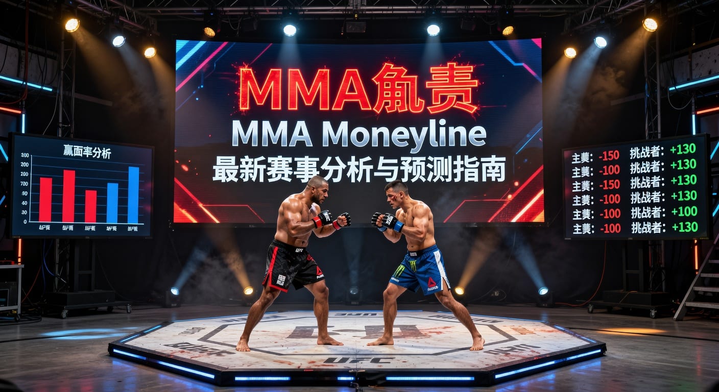 MMA胜负预测：掌握MMA moneyline投注的制胜之道