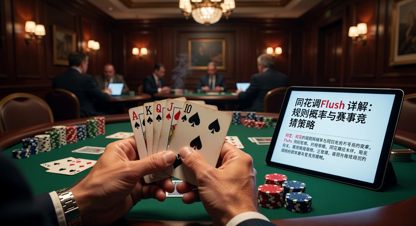 同花顺 straight flush 实战理解与判断思路